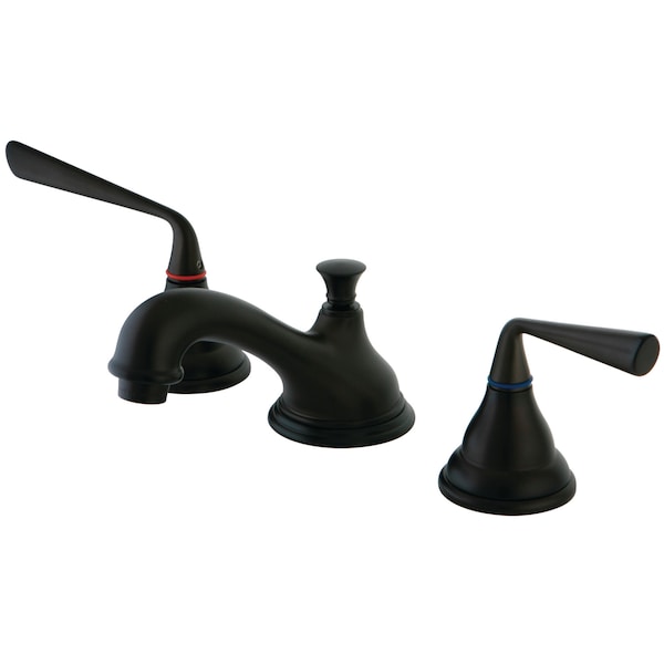 Silver Sage KS5565ZL 8-Inch Widespread Bathroom Faucet with Brass Pop-Up KS5565ZL - main